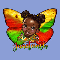 Juneteenth Butterfly Black Girl Long Sleeve Tee | Teevron