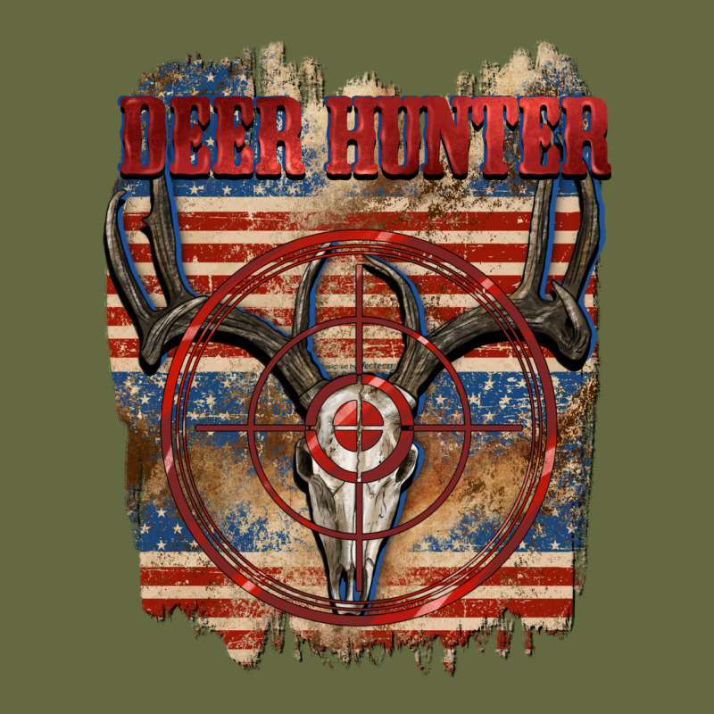 Deer Hunter 4th Of July Long Sleeve Tee by CowGirlArtShop | Teevron