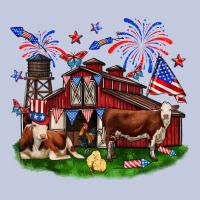 Barn Farm Animals 4th Of July Long Sleeve Tee | Teevron