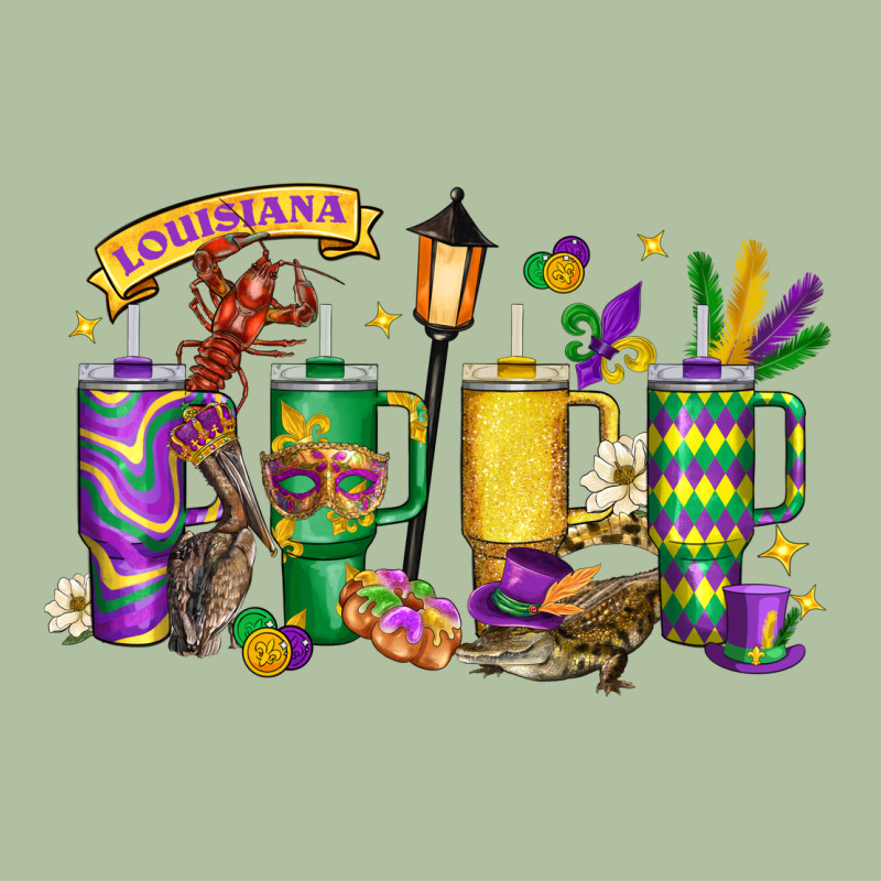 Obsessive Cup Disorder Mardi Gras Urban Hoodie by LillyAllenDesigns | Teevron