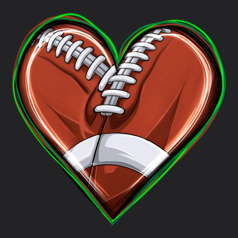 Football Heart Vintage Tee by texasbilliewilder | Teevron