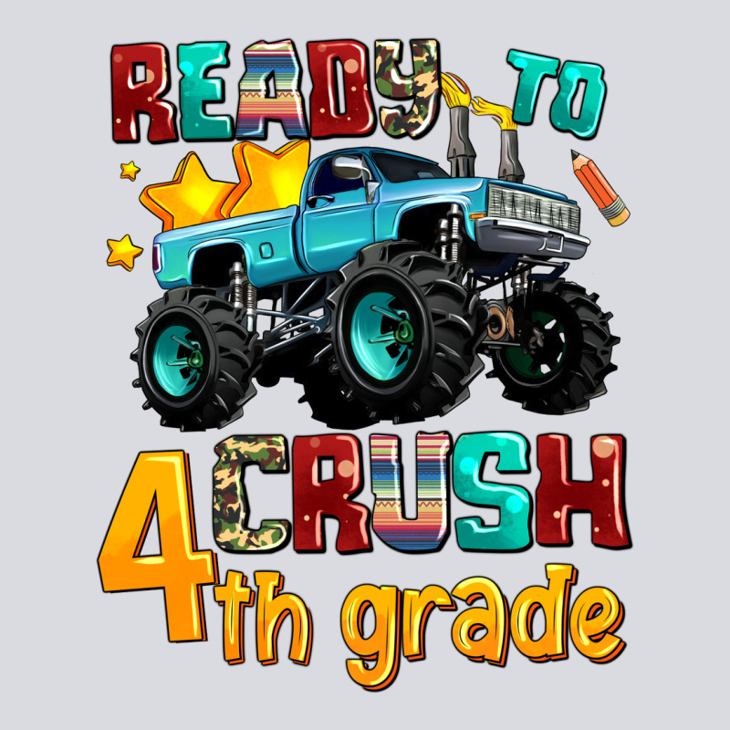 Ready To School Crush 4th Grade Zipper Hoodie by AdoDesignShop | Teevron