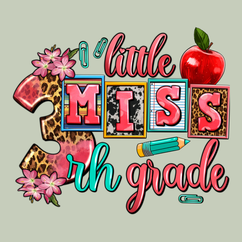 Little Miss 3 Rh   Grade Ladies Tee by AdoDesignShop | Teevron