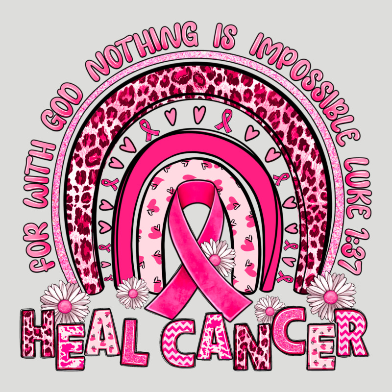 Heal Cancer Rainbow Zipper Hoodie by JahusDesignShop | Teevron