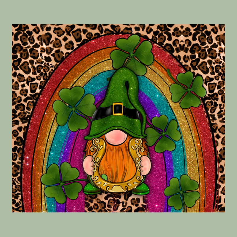 St Patricks Day Gnomes Shamrock Rainwow Urban Heavy Tee by RanaPortraitStore | Teevron