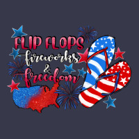 Flip Flops Fireworks & Freedom 4th Of July Long Sleeve Tee | Teevron