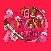 Breast Cancer Go Fight Cure Football Zipper Hoodie | Teevron