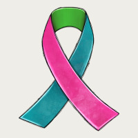 Metastatic Breast Cancer Ribbon Zipper Hoodie | Teevron