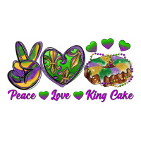Peace Love King Cake | Teevron