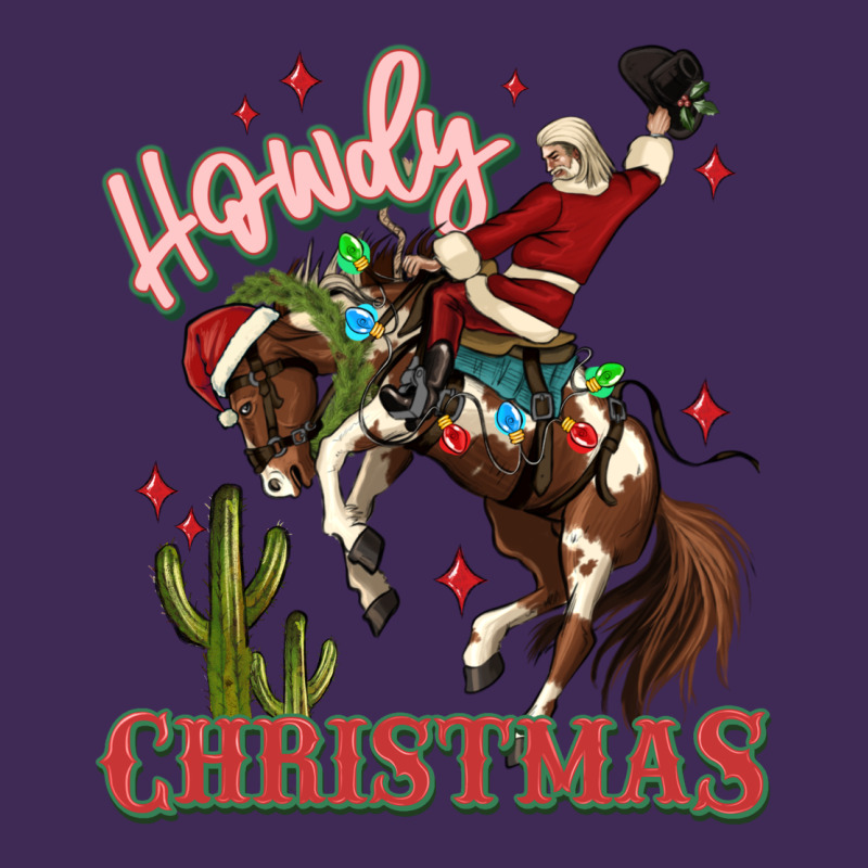 Howdy Christmas Cowboy Santa Premium Hoodie by MaliasSmallBusiness | Teevron