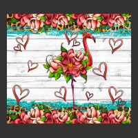 flamingo with tropical flowers | Teevron