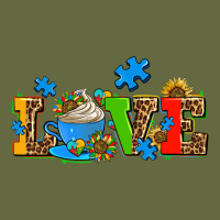 Autism Coffee Cup With Sunflower Long Sleeve Tee | Teevron