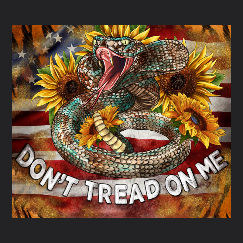 Rattle Snake Don't Tread On Me Tumbler Vintage Tee by BarkalooDesign | Teevron