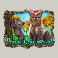 Mama Bear Sees All With Sunflowers Heavyweight Hoodie | Teevron