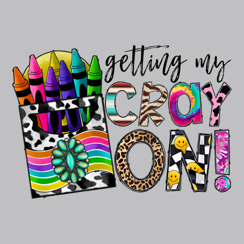 Getting My Cray On Long Sleeve Tee by CowhideDigitalArt | Teevron