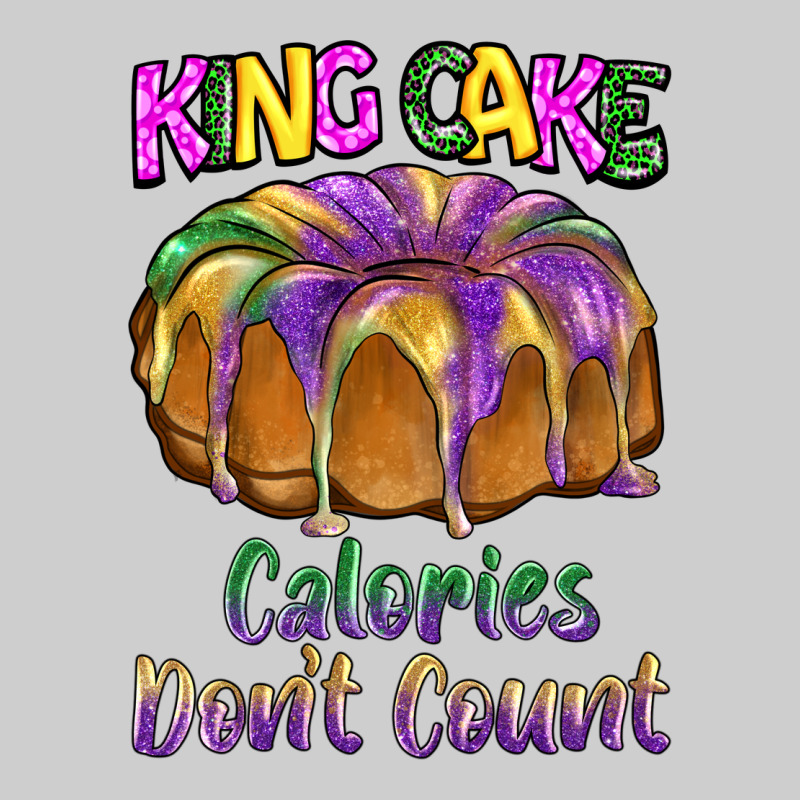 Mardi Gras King Cage Calories Don't Count Premium Sweatshirt by BarkalooDesign | Teevron