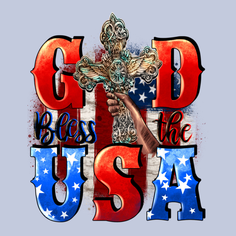 God Bless The Usa  4th Of July Long Sleeve Tee by CowGirlArtShop | Teevron
