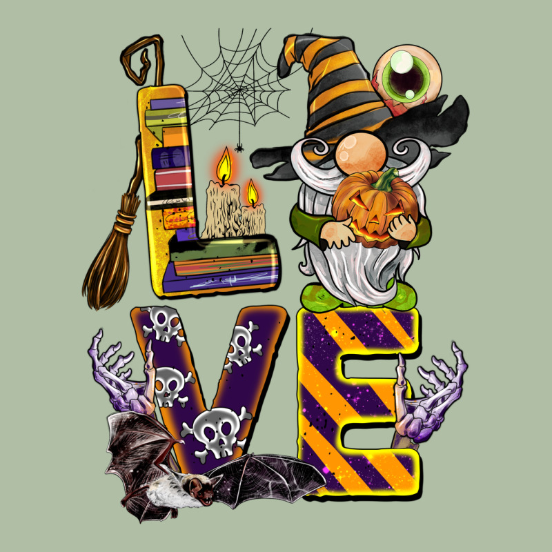 Halloween Love Gnome Urban Heavy Tee by BarkalooDesign | Teevron