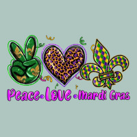 Peace Love Mardi Gras Premium Sweatshirt | Teevron