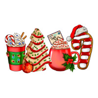 christmas tree cake and coffee cups ado | Teevron