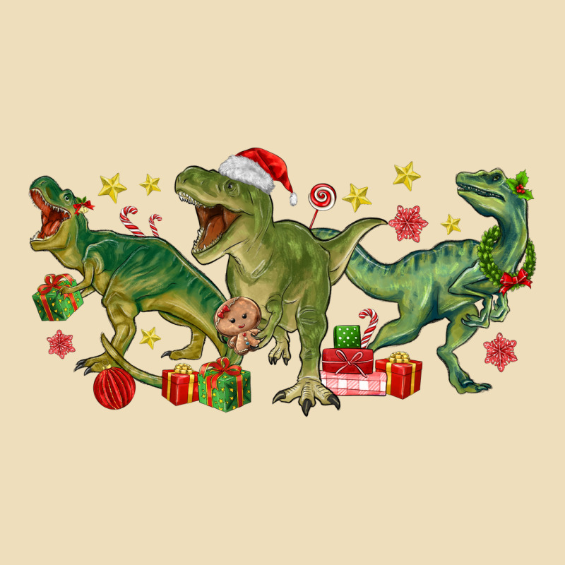 Christmas Dinosaurs Premium Hoodie by MaliasSmallBusiness | Teevron