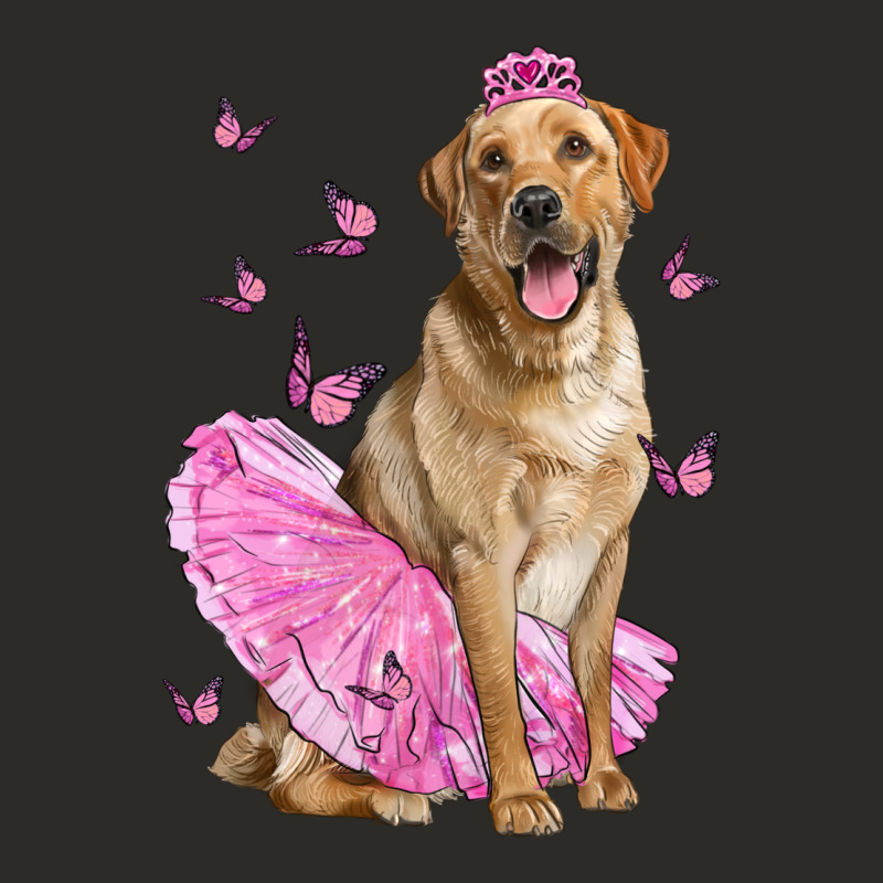 Labrador Retriever Dog With Tutu Heavy Core Tee by LillyAllenDesigns | Teevron