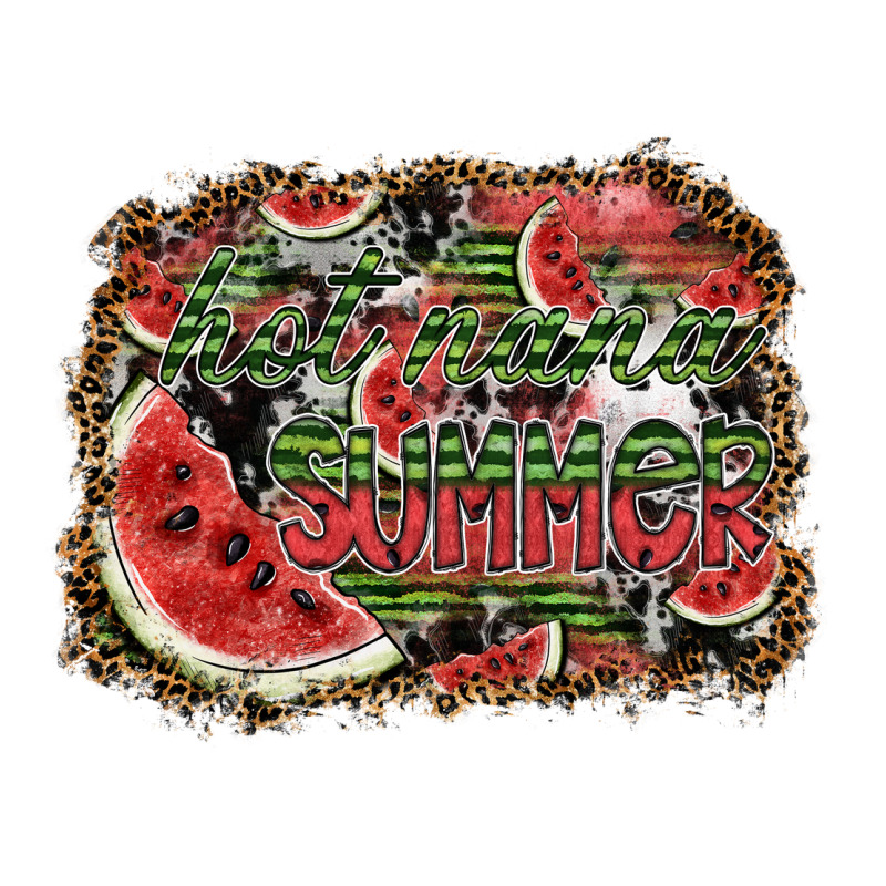Hot Nana Summer Long Sleeve Tee by SublimationCraftShop | Teevron