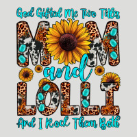 God Gifted Me Two Titles Mom And Lolli  And I Rock Zipper Hoodie | Teevron