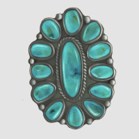 Turquoise Gemstone Jewelry Premium Sweatshirt | Teevron
