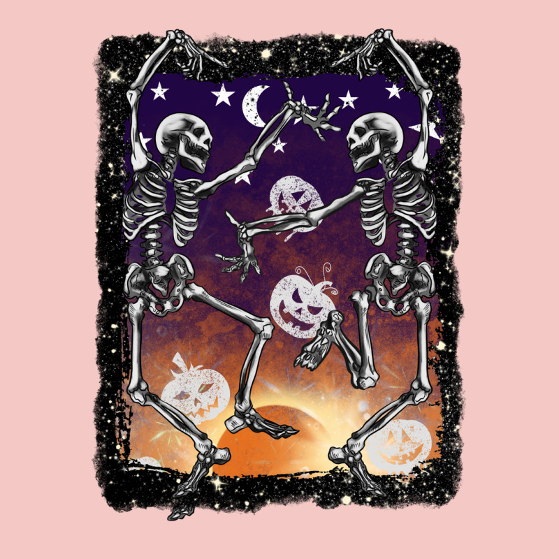 Halloween Dancing Skeletons Stars Urban Heavy Tee by BarkalooDesign | Teevron