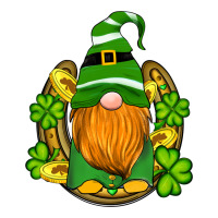 St Patricks Day Gnomes Horseshoe Shamrock Gold Heavyweight Hoodie | Teevron