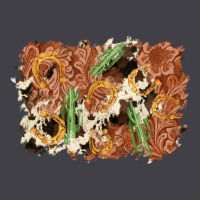 Horseshoe Cowhide Cactus Background Heavyweight Hoodie | Teevron