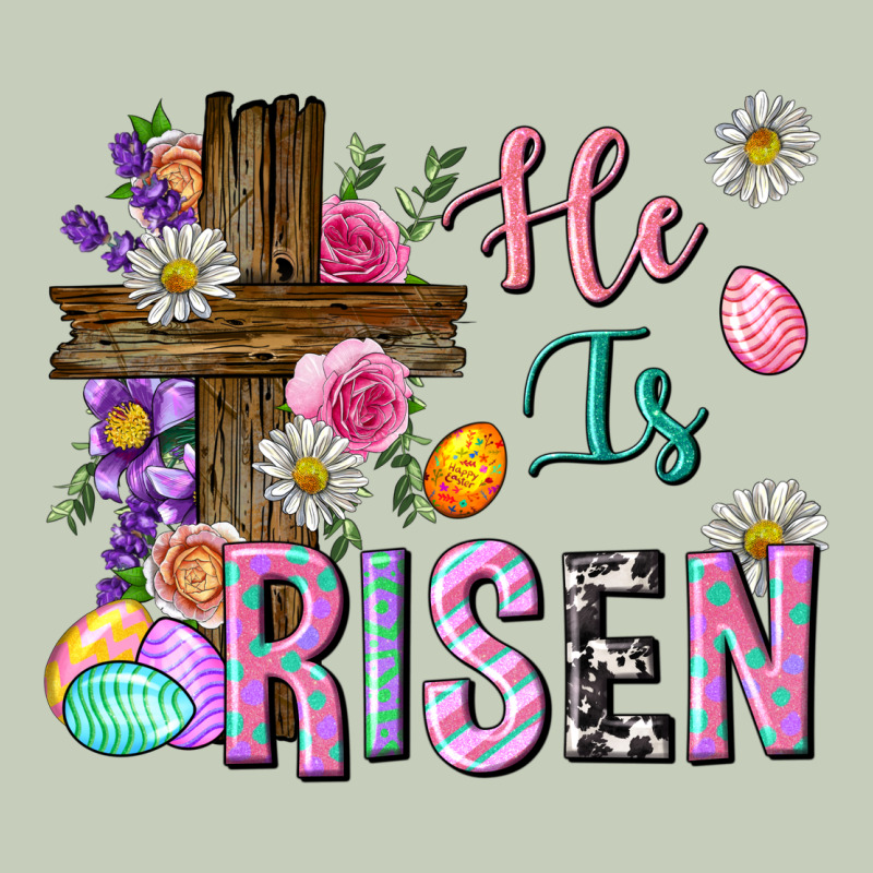 He Is Risen Easter Classic Tee by Neo Western | Teevron