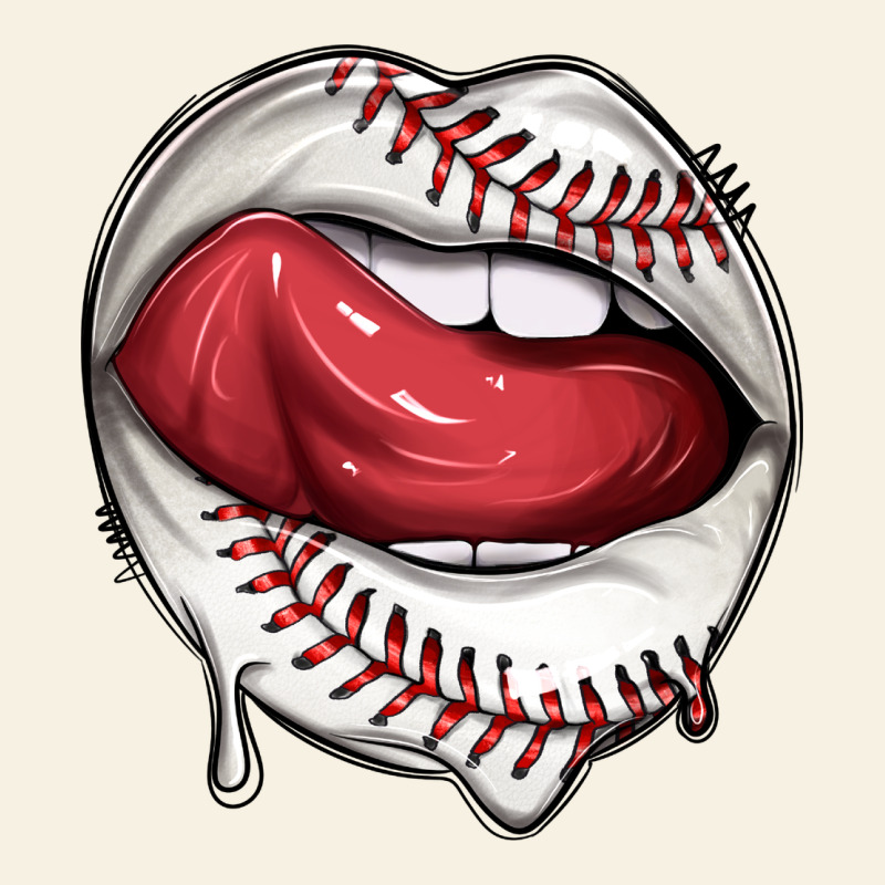 Sports Lips Baseball Vintage Tee by texasbilliewilder | Teevron