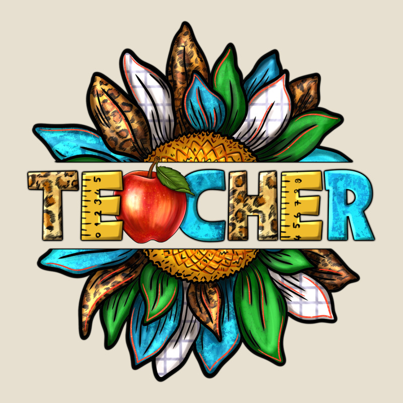 Teacher Sunflower Tbw Urban Heavy Tee by texasbilliewilder | Teevron