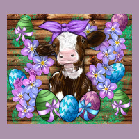 Easter Cow Eggs Flowers Daisys Heavyweight Hoodie | Teevron