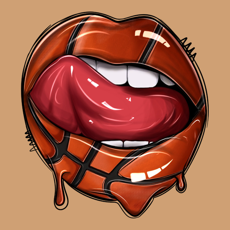 Sports Lips Basketball Vintage Tee by texasbilliewilder | Teevron