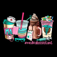 Medical Assistant Coffee Cup Ladies Tee | Teevron