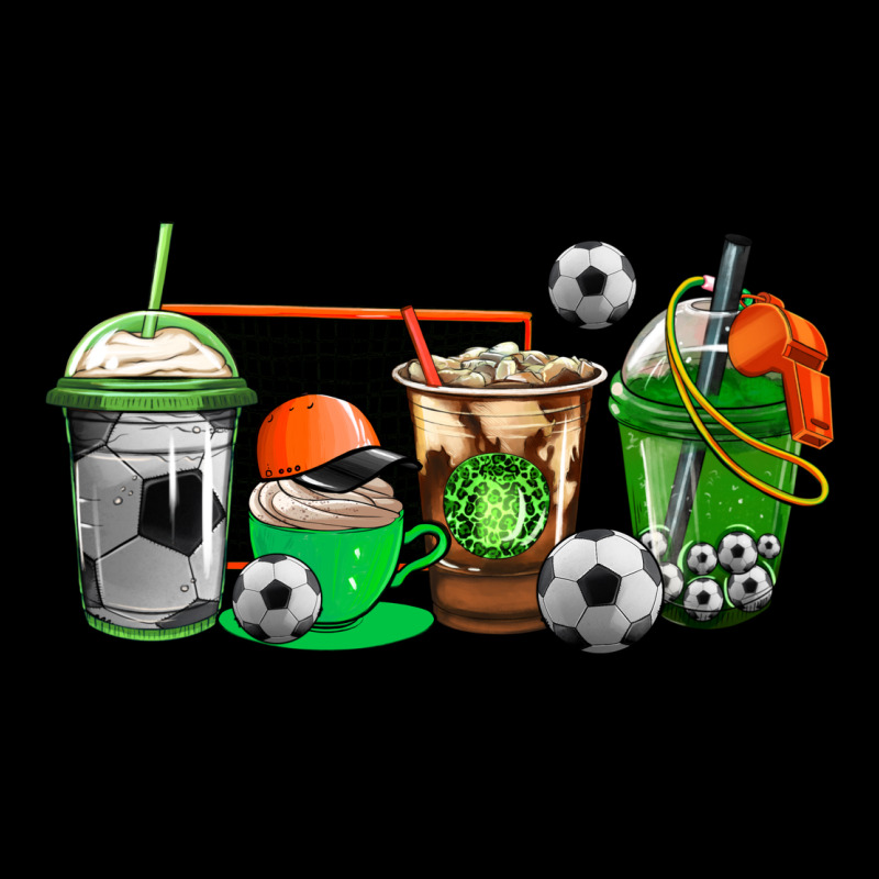Soccer Coffee Cups Zipper Hoodie by AdoDesignShop | Teevron