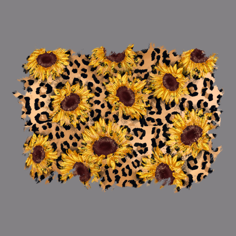 Sunflower Leopard Background Heavyweight Hoodie by AdoDesignShop | Teevron