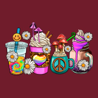 Hippie Coffee Cups Zipper Hoodie | Teevron