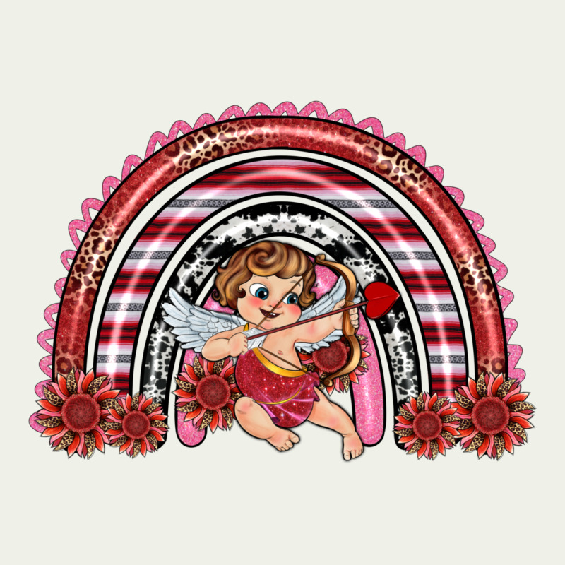 Valentine's Day Cupid Rainbow Urban Heavy Tee by RanaPortraitStore | Teevron
