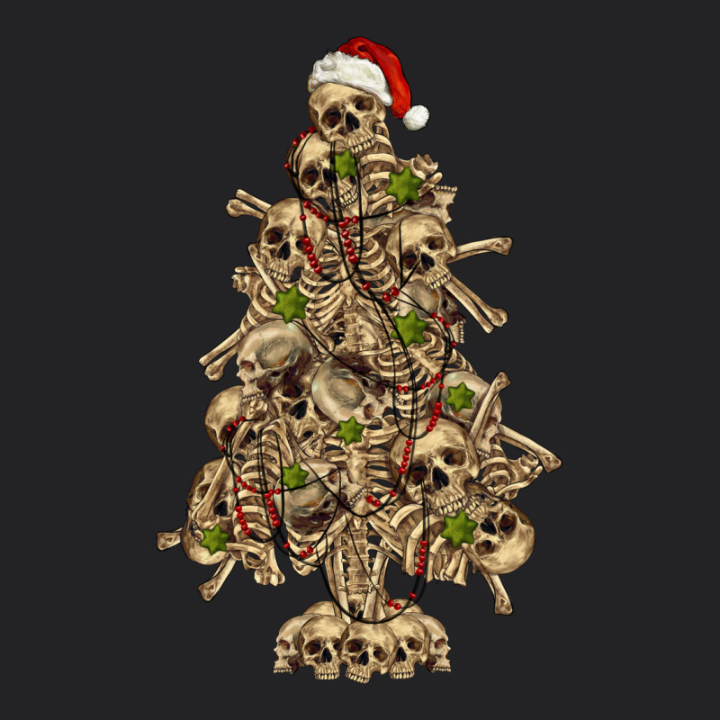 Skeleton Christmas Tree Vintage Tee by RanaPortraitStore | Teevron