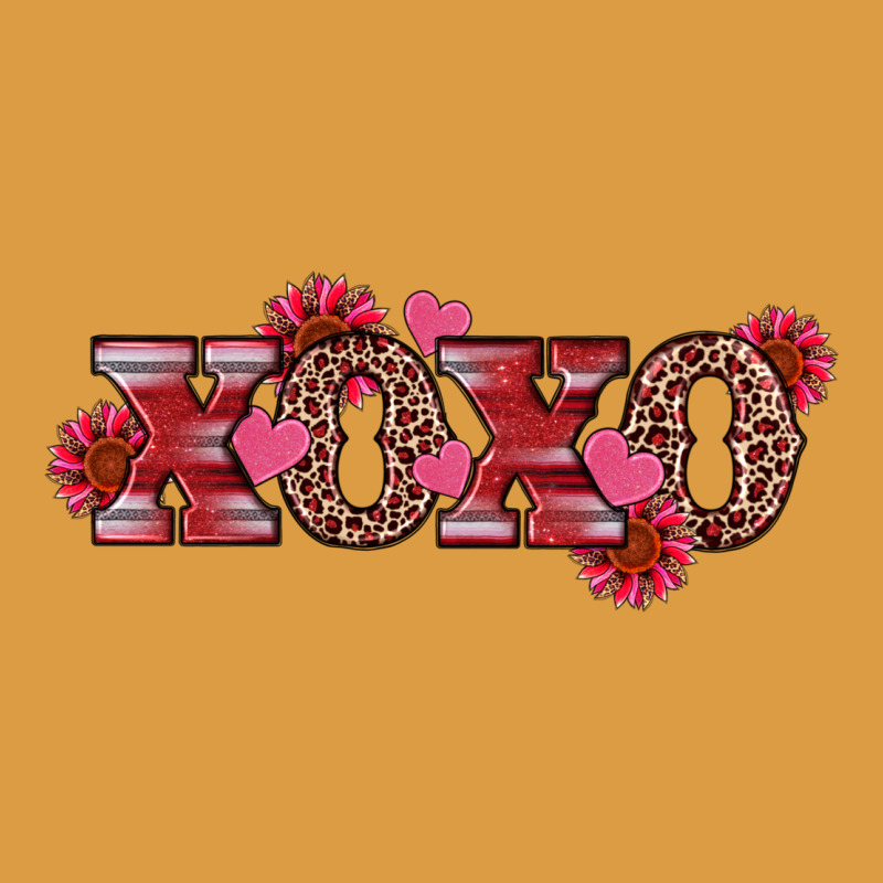 Valentine's Day Xoxo Sunflower Heart Urban Heavy Tee by RanaPortraitStore | Teevron