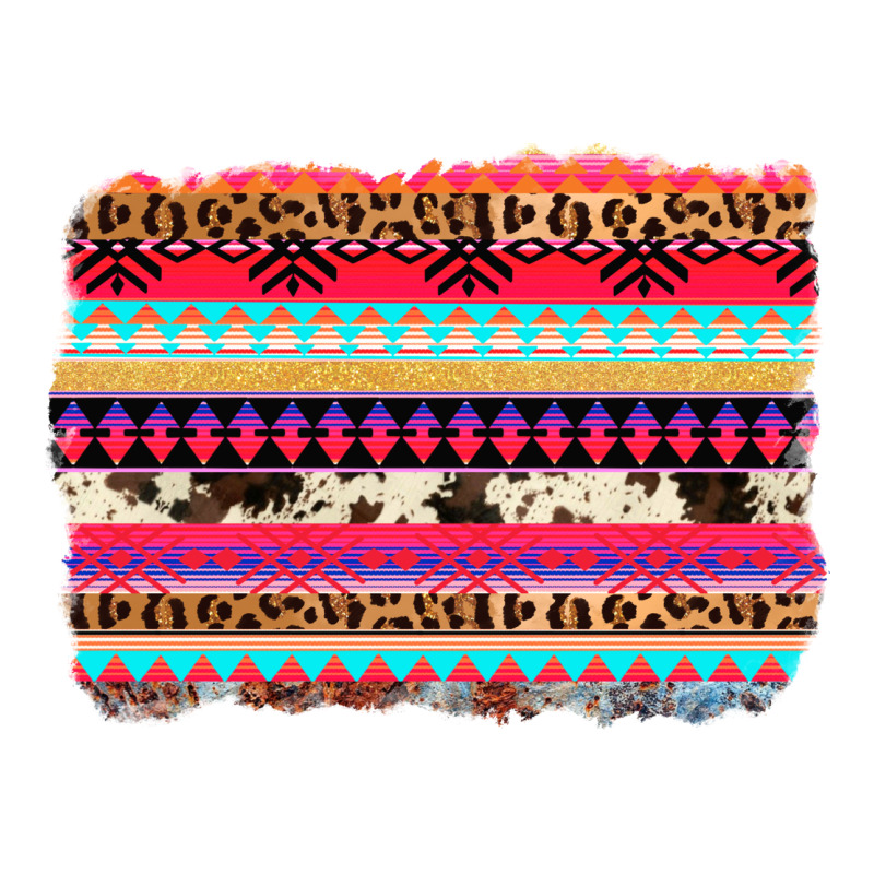 Aztec Western Leopard Cowhide Background Heavyweight Hoodie by AdoDesignShop | Teevron