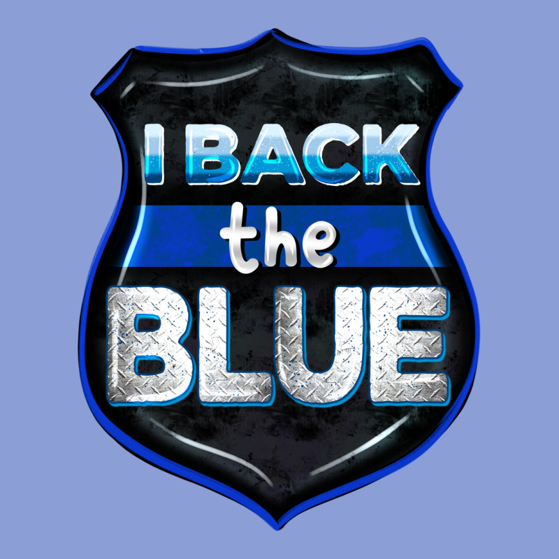 I Back The Blue 4th Of July Long Sleeve Tee by CowGirlArtShop | Teevron