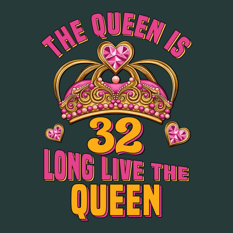 The Queen Is 32 Long Live The Queen Kopya Premium Sweatshirt by Jasminsmagicworld | Teevron