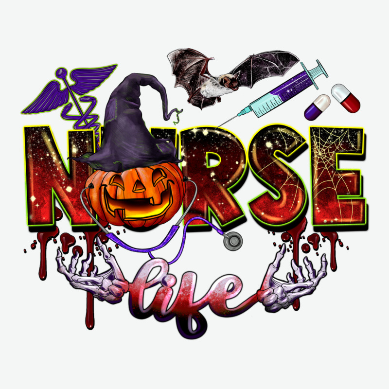 Halloween Nurse Life Urban Heavy Tee by BarkalooDesign | Teevron