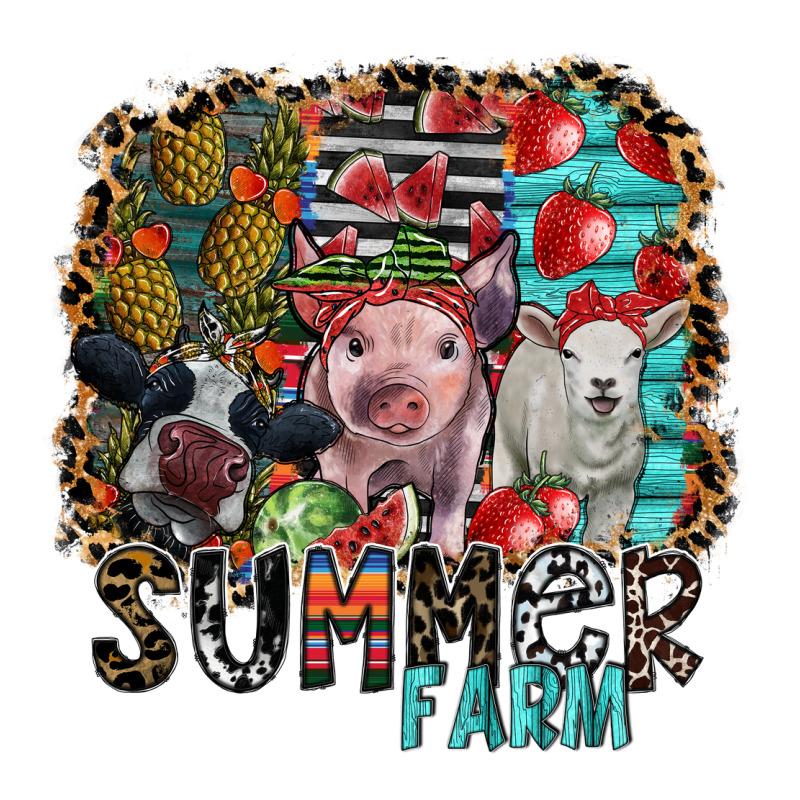 Summer Farm Long Sleeve Tee by SublimationCraftShop | Teevron