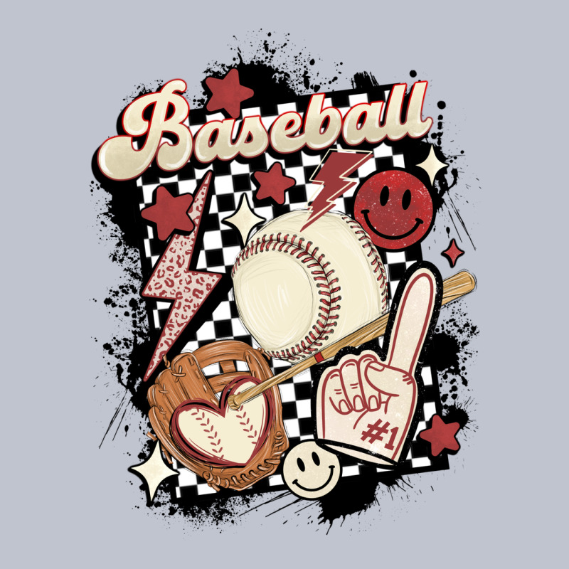 Checkered Retro Baseball Premium Hoodie by MaliasSmallBusiness | Teevron